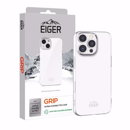 Picture of Eiger Eiger Grip Case for Apple iPhone 16 Pro in Clear