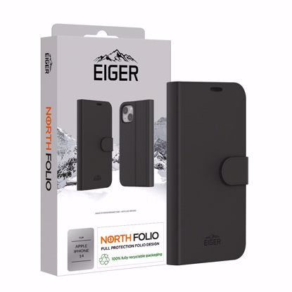 Picture of Eiger Eiger North Folio Case for iPhone 14 in Black