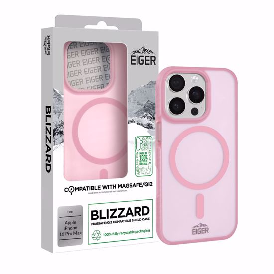 Picture of Eiger Eiger Blizzard Magsafe Case GRS for Apple iPhone 16 Pro Max in Pink